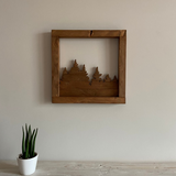 Cuadro Bosque de Pinos by SB Wood Studio