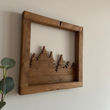 Cuadro Bosque de Pinos by SB Wood Studio