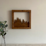Cuadro Bosque de Pinos by SB Wood Studio