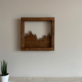 Cuadro Bosque de Pinos by SB Wood Studio