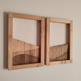 Horizonte de Montañas Set 2 by SB Wood Studio