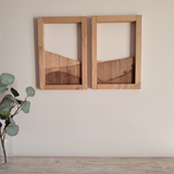 Horizonte de Montañas Set 2 by SB Wood Studio