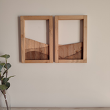 Horizonte de Montañas Set 2 by SB Wood Studio