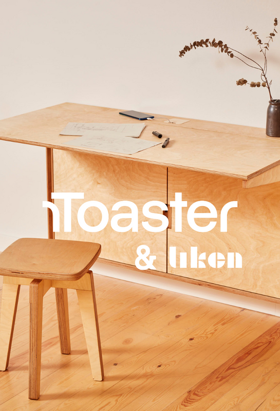 Diseño artesanal de Toaster con Liken