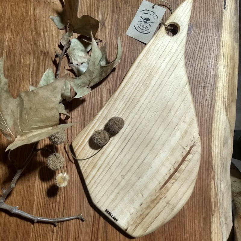 Tabla de madera Artesanal de Pino by SkullArt