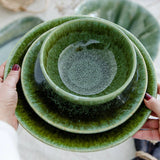 Vajilla Completa Olivo Verde by Seara